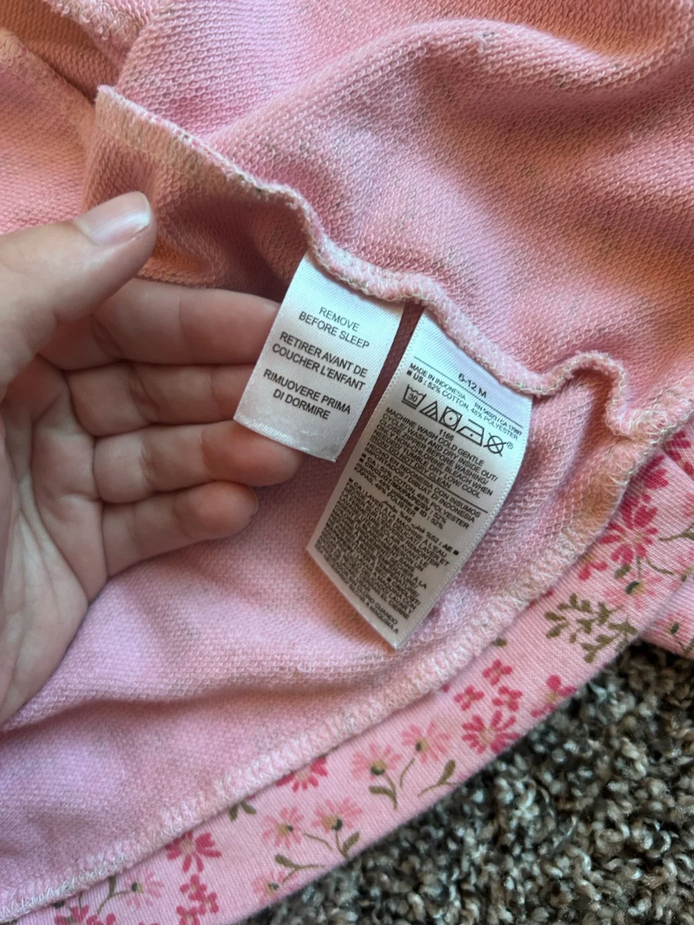 Old Navy pink hoodie